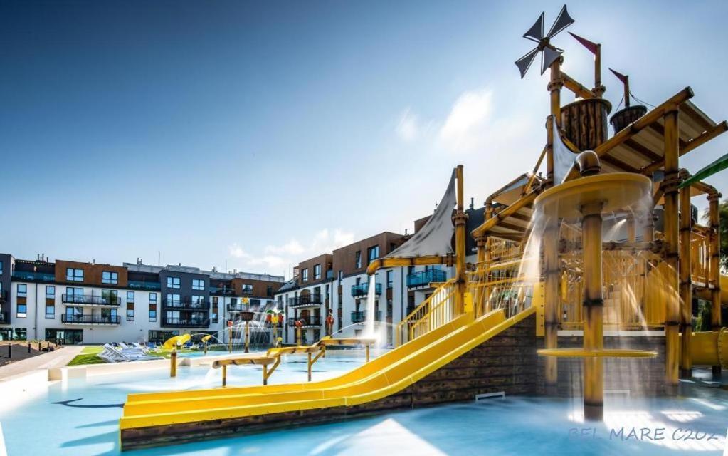 Bel Mare Aqua Apartament Parking Gratis + Taras مينززدرويه المظهر الخارجي الصورة